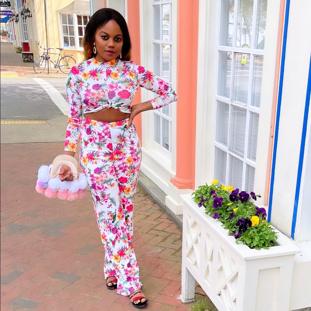 Women’s Floral Jumpsuit
